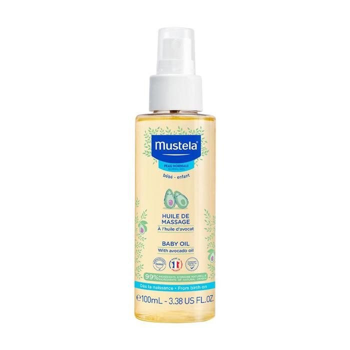 Aceite De Masaje Para Bebe Mustela 100Ml