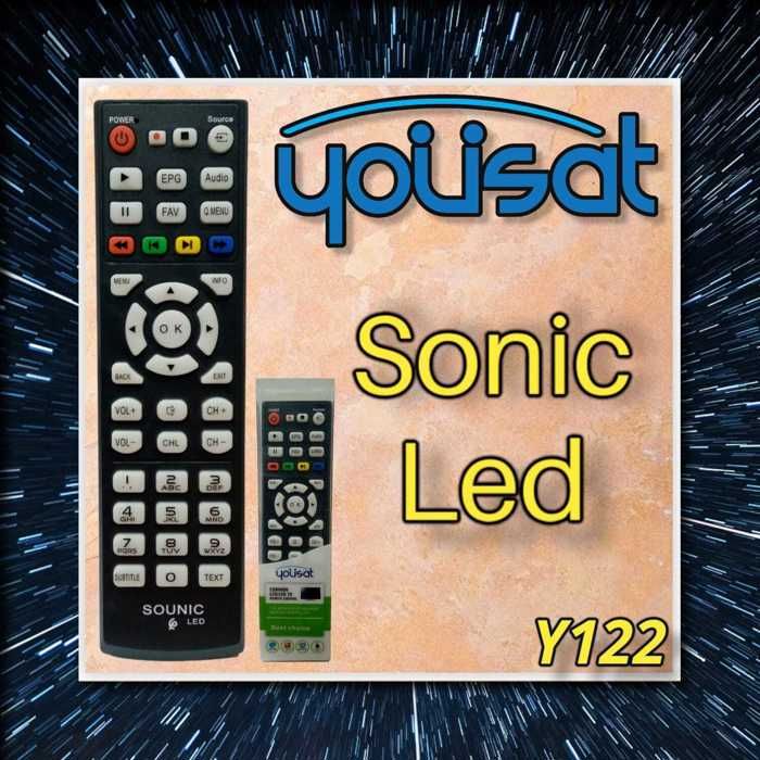 TELECOMMANDE compatible avec TV SONIC LED