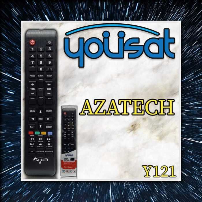 Télécommande - AZATECH - Compatible TV - Couleur Noir - Universelle - Prise en charge multiple