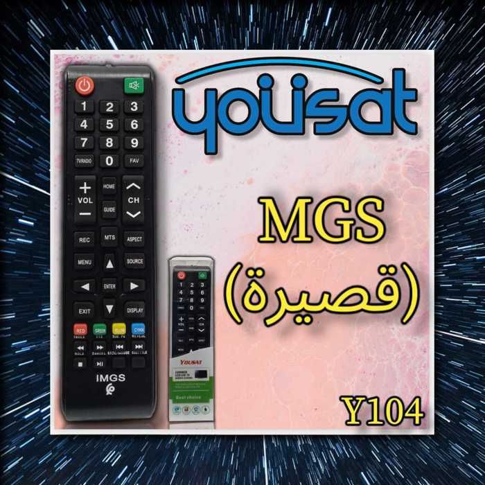 TELECOMMANDE compatible avec TV MGS MINI