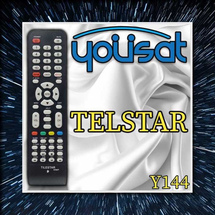 Télécommande - TELSTAR - Compatible TV - Noir - Universelle - Télécommande