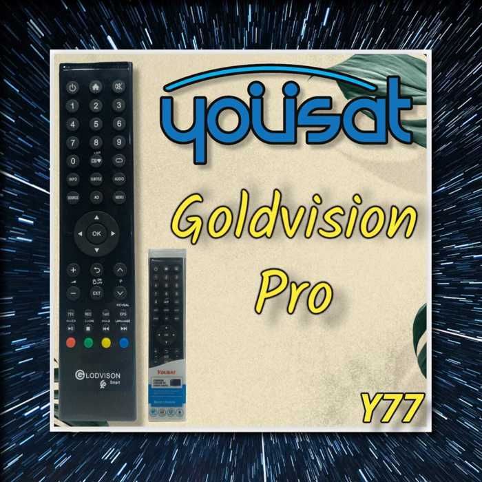 TELECOMMANDE compatible avec TV GOLDVISION PRO