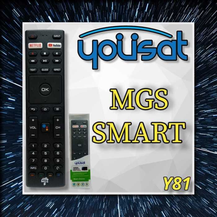 TELECOMMANDE compatible avec TV MGS SMART