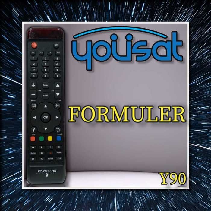 Télécommande - FORMULER - IPTV - Couleur: Noir - Simple - Compatible avec plusieurs appareils