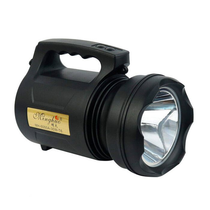 Lampe de poche Led très puissante, 30W Td 6000a T6 P/pêche Camping, professionnelle Ip65