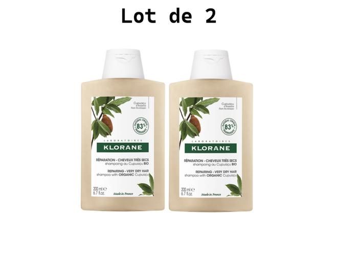 KL shamp au Cupuacu 200ml   LOT 2