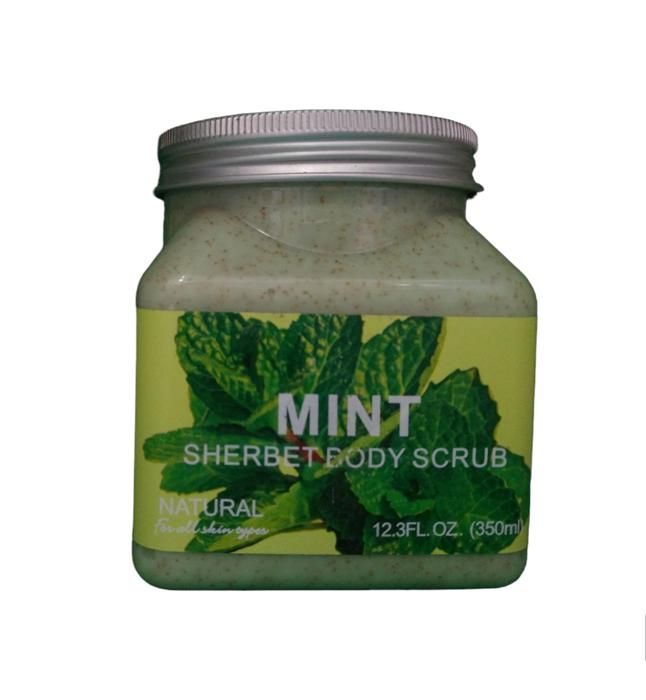 Wokali Gommage Exfoliant MINT Naturel élimine points noirs Sherbet Body Scrub 350ML