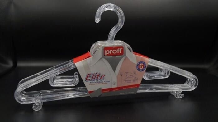 Cintre en cristal elite 6 pieces