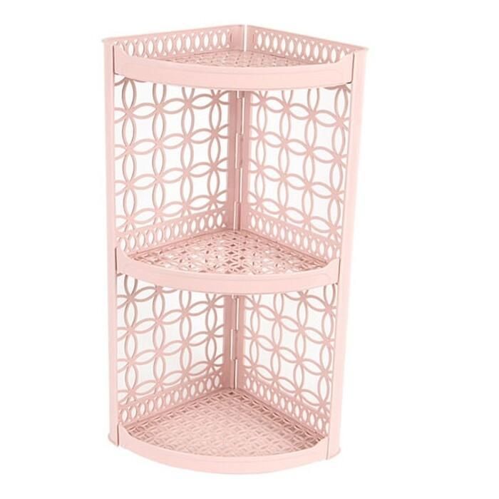 Coin sdb 3 etagere plastique 24.1x53.8x6cm