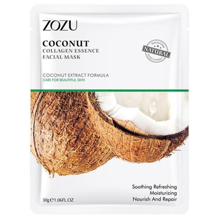 ZOZU Masque Visage - Coconut Collagen Essence  Facial Mask