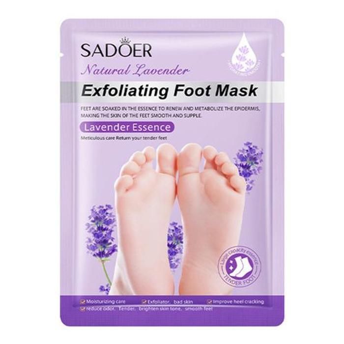 SADOER Masque pour les pieds - Natural Lavender Foot Mask