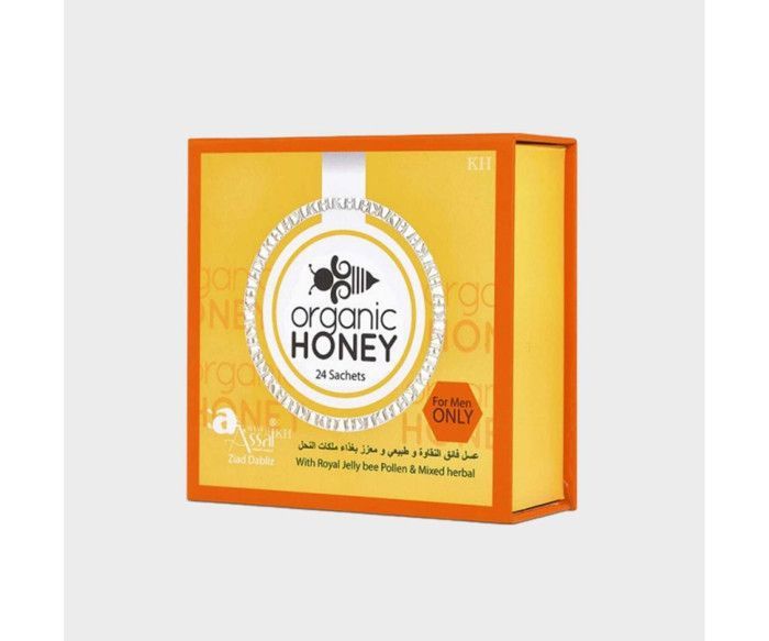 Miel organique 24 sachets pour Homme