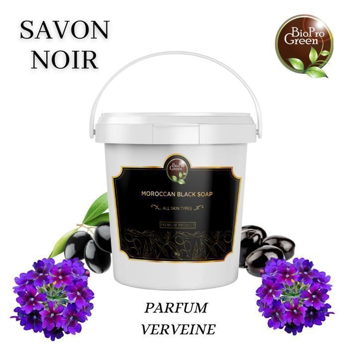 Savon noir Marocain BIO parfumé à la Verveine- Sbone béldi 1Kg