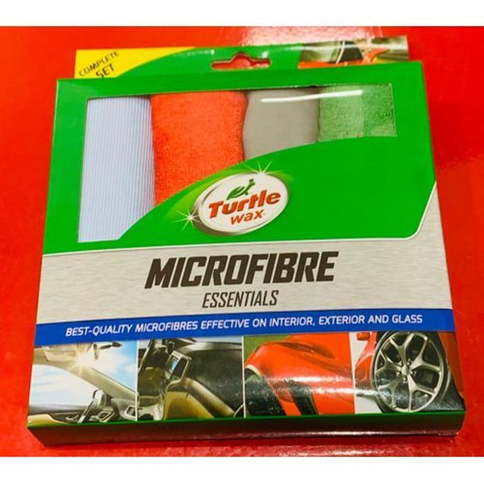 MICROFIBRE ESSENTIALS TW 4 MICROFIBRES POUR 4 SURFACES