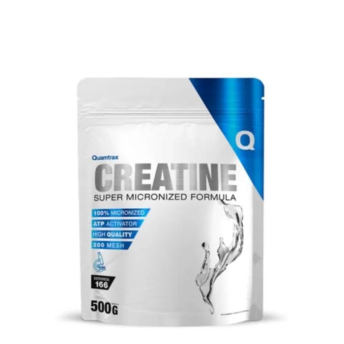100% CRÉATINE MONOHYDRATE - 500G - QUAMTRAX