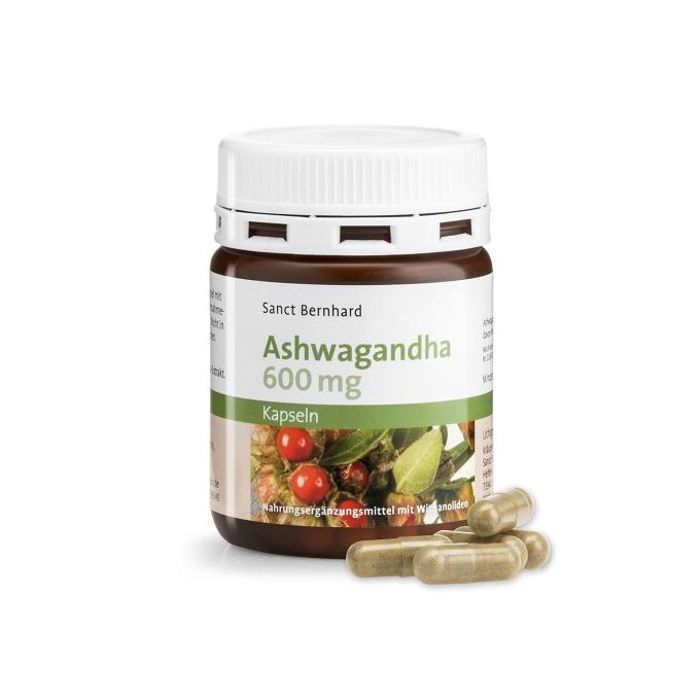 Sanct Bernhard Ashwagandha - 600 mg - 60 Gélules