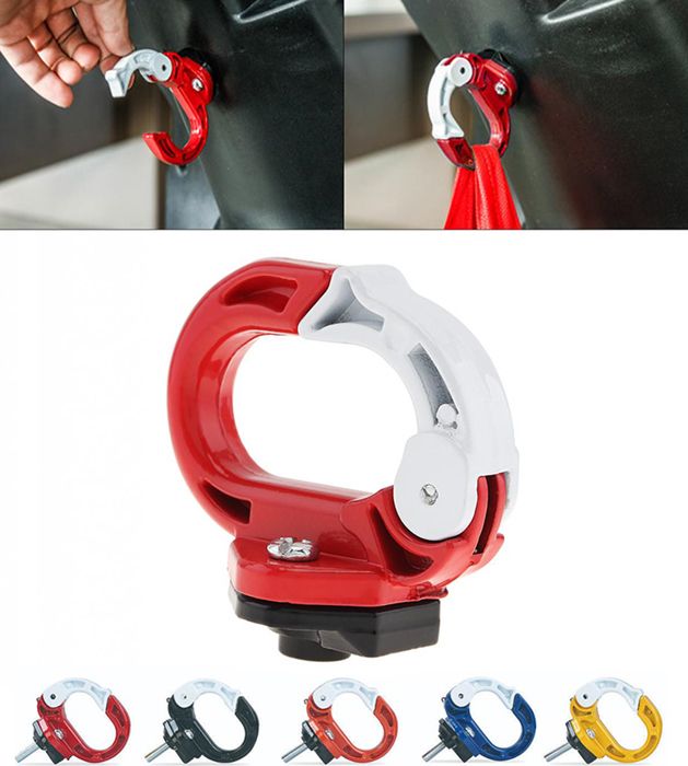 Crochet de Type O en Alliage pour Bagages, Support de Casque, Pièces de Moto, Sac, Bouteille, Cintre pour Scooter, Vélo, Électrique