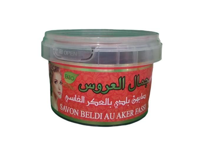SAVON NOIR MAROCAIN AU AKKER FASSI 250 GM