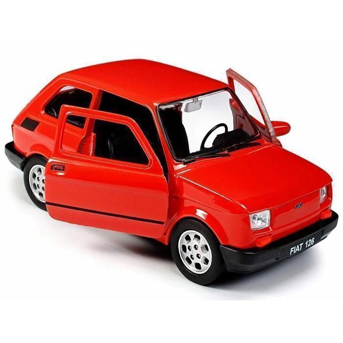 Modèle réduit de voiture en métal Fiat 126