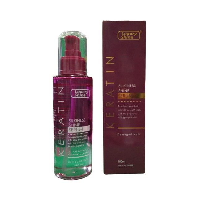 Serum Cheveux Keratin Silkiness Shine Contre Perte De Cheveux 100ml