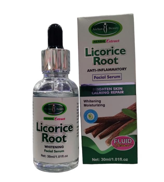 Sérum pour le visage à l'extrait de racine de réglisse