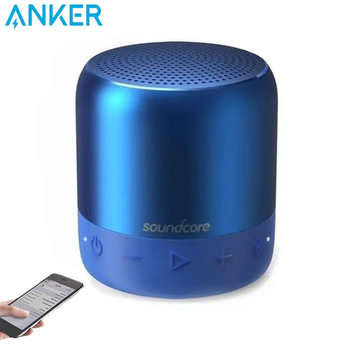 haut-parleur Soundcore Mini2 Pocket enceinte portable étanche d'étanchéité IPX7 son puissant avec basses renforcées autonomie 15H