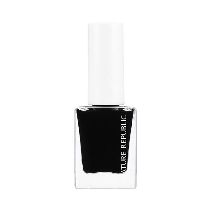 COLOR & NATURE NAIL COLOR 05 BLACK BLACK