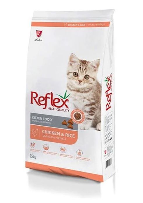 Croquettes pour chatons au Poulet – Reflex Plus 1,5KG