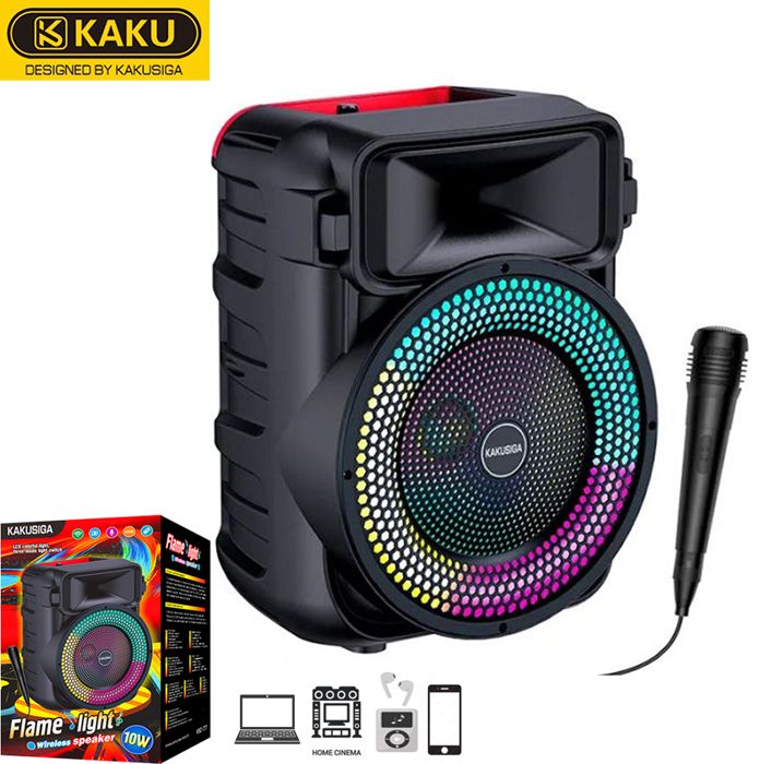 ENCEINTE HAUT PARLEUR BLUETOOTH AVEC MICRO FILAIRE FM USB TF Utiliser HOME CINÉMA Lecteur Audio Téléphone Portable ORDINATEUR