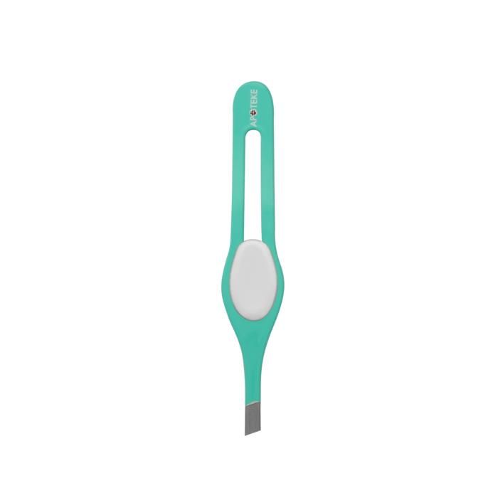 PINCE A EPILER SILICONE MORS BIAIS- Couleur aléatoire