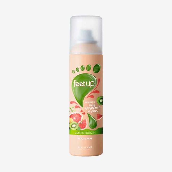 Spray Rafraîchissant pour les Pieds Feet Up à l'Extrait Naturel de Pamplemousse Rose et de Kiwi 150 ml
