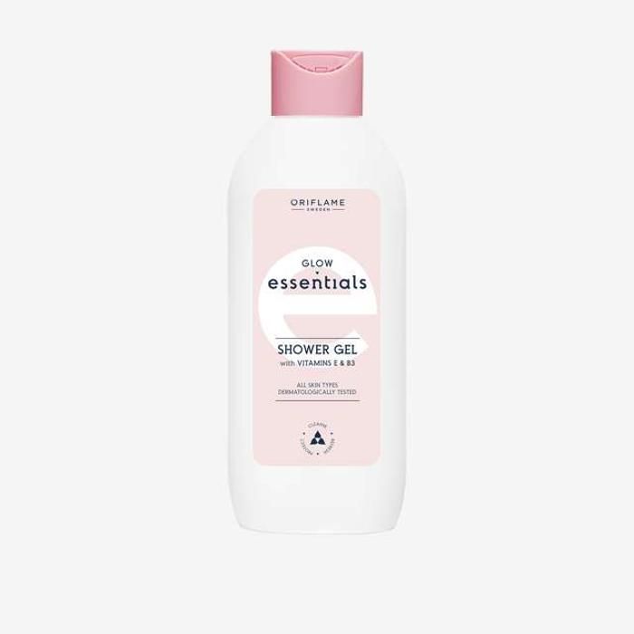 Gel Douche Glow Essentials aux Vitamines E et B3, 250 ml