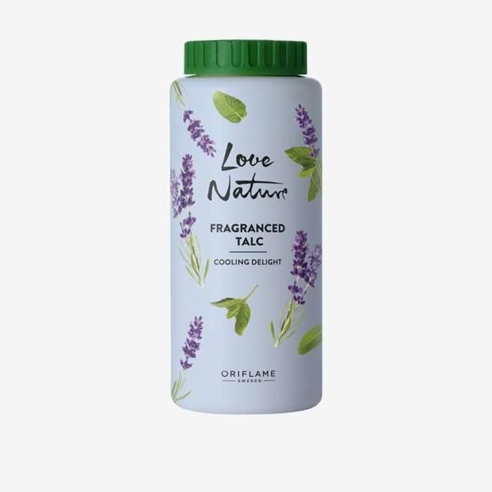 Talc Parfumé Love Nature Cooling Delight 100 Gr