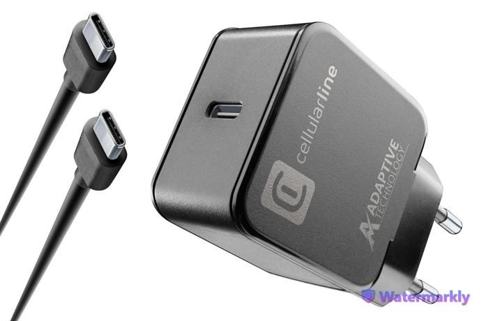Chargeur USB-C-SAMSUNG- C2C 15W- BLACK