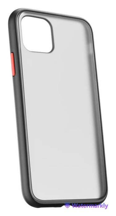Coque DE PROTECTION -SMOKY QUARTZ CASE IPHONE 11- CELLULARLINE-Noir