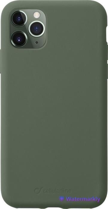 Coque-ETUI DE PROTECTION SENSATION CASE IPHONE XI VERT  CELLULARLINE