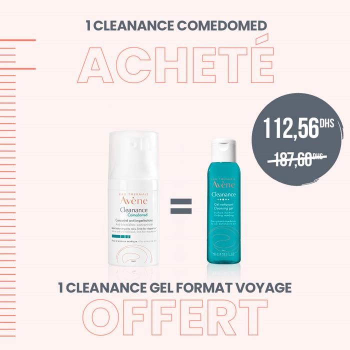 CLEANANCE COMEDOMED = 1 CLENANCE GEL FORMAT VOYAGE 100ML