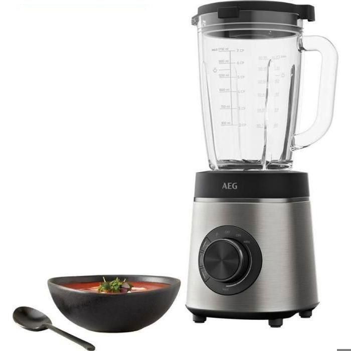 Blender AEG Deluxe 1.75L - Corps Inox & Lames Haute Performance (K6TB1-700S)