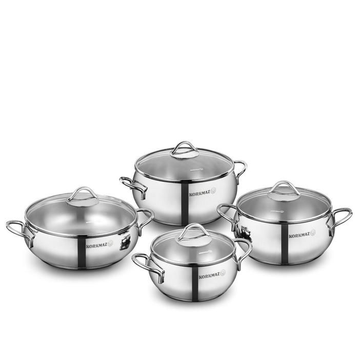 Batterie de cuisine TOMBIK (8 pièces)