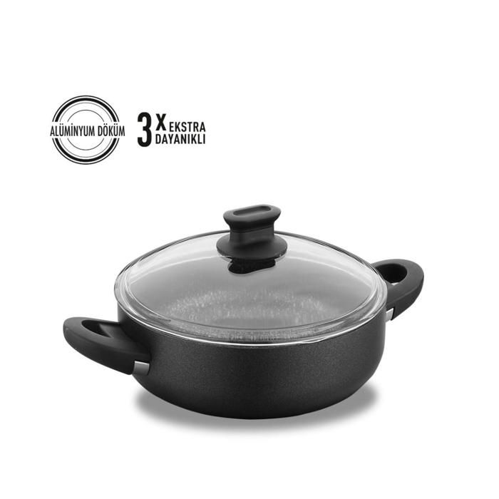 Cocotte basse 24x7 cm / 2,7 Lt