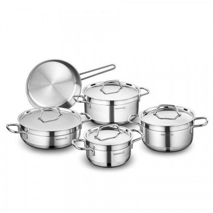 Batterie de cuisine ALFA (9 pièces)