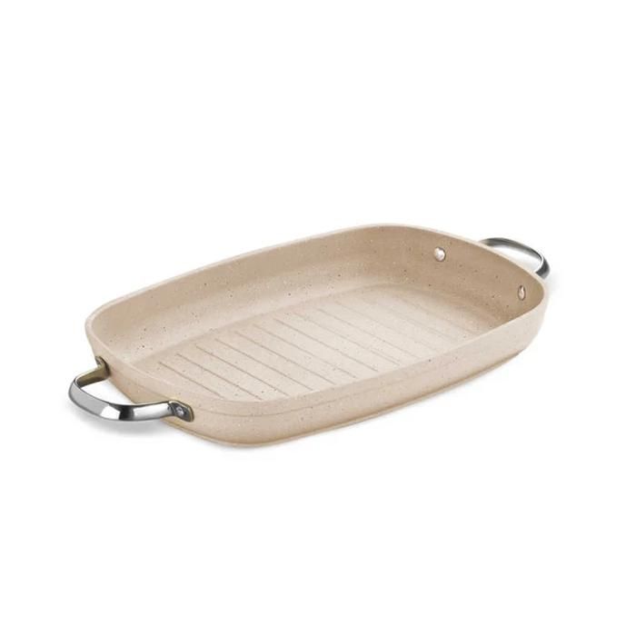Poêle à Griller Pratique 35X25 cm / 3,2 Lt.
