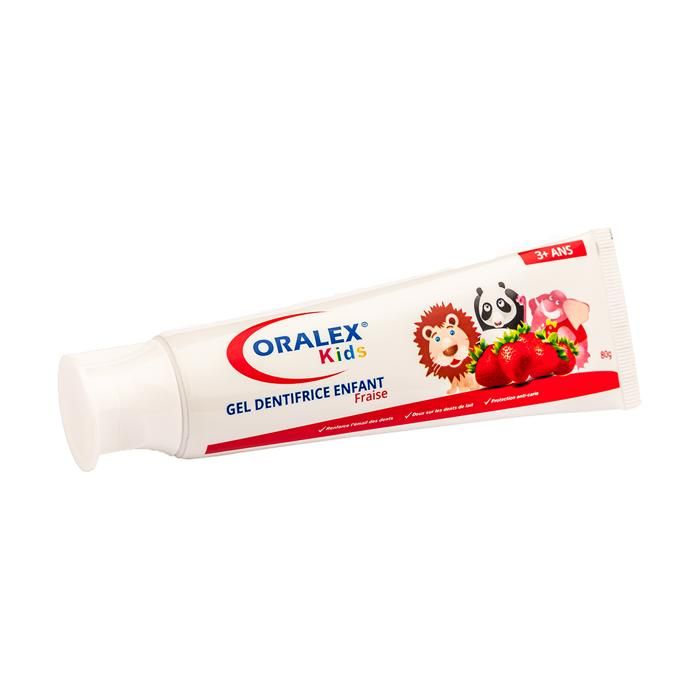 DENTIFRICE AU FRAISE POUR ENFANTS 80G  ORALEX