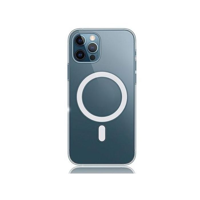 Coque Magsafe Magnetic Pour iPhone 15 Pro Max (Transparente)