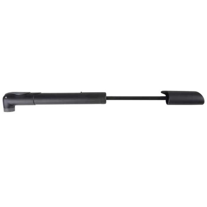 Pompe à main - RIVERSIDE - 100 noire - Gonflage jusqu'à 6 bars - Compatible Presta/Schrader/Dunlop - Compacte