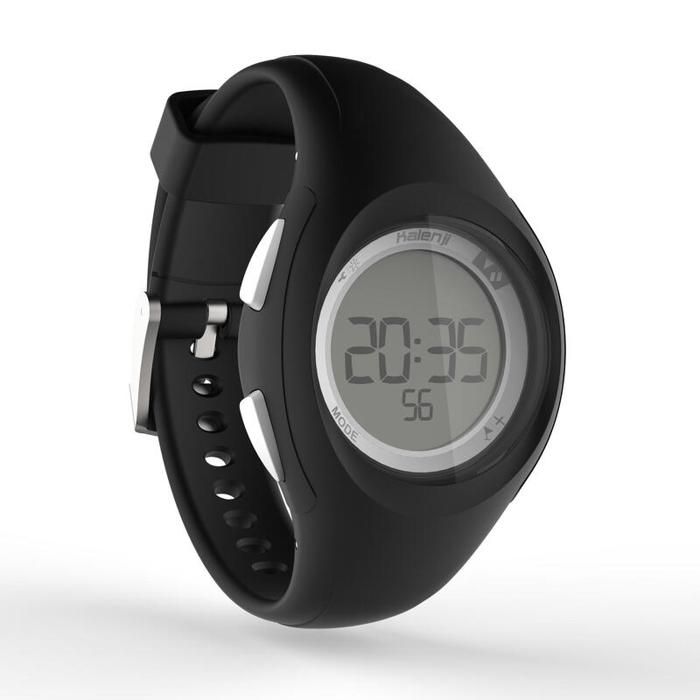 Montre chronomètre de course à pied W200 S noire