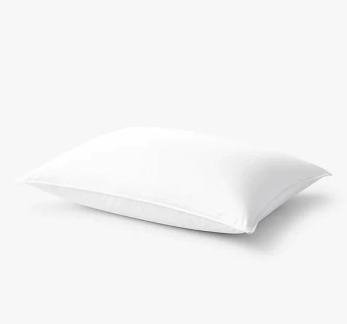 Oreiller naturel rectangle en duvet de canard blanc