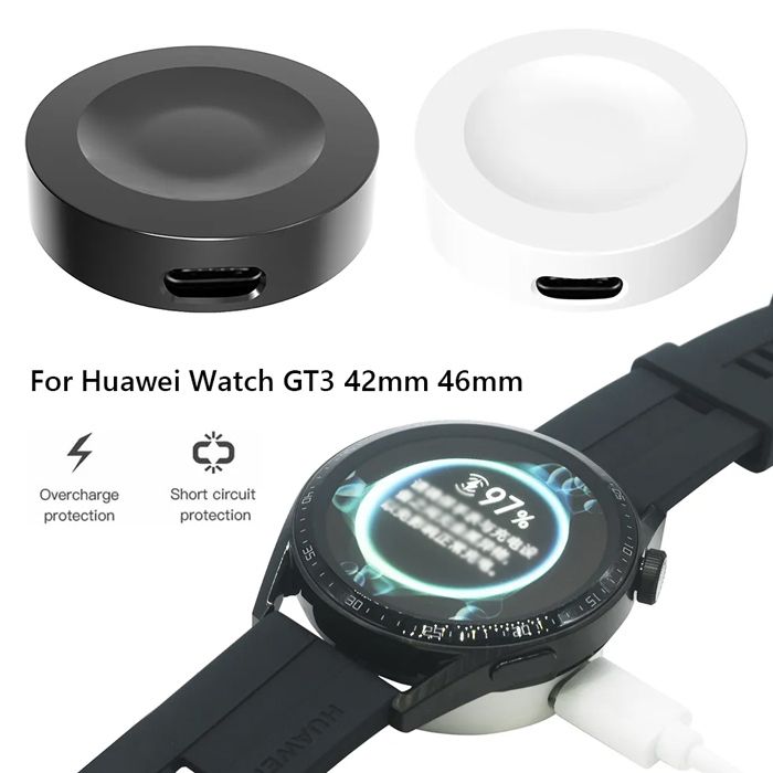 Chargeur magnétique sans fil pour montre intelligente Huawei, chargeur S6, montre GT3, GT2 Pro, montre ighRunner, Huawei Watch3 Pro