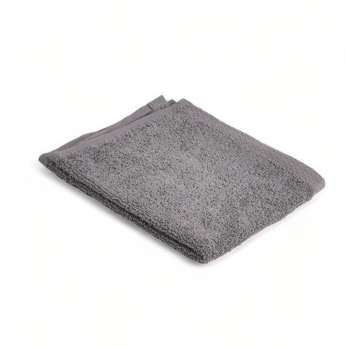 SERVIETTE MAIN DAMAS GRIS 30x30 -  500G/M2