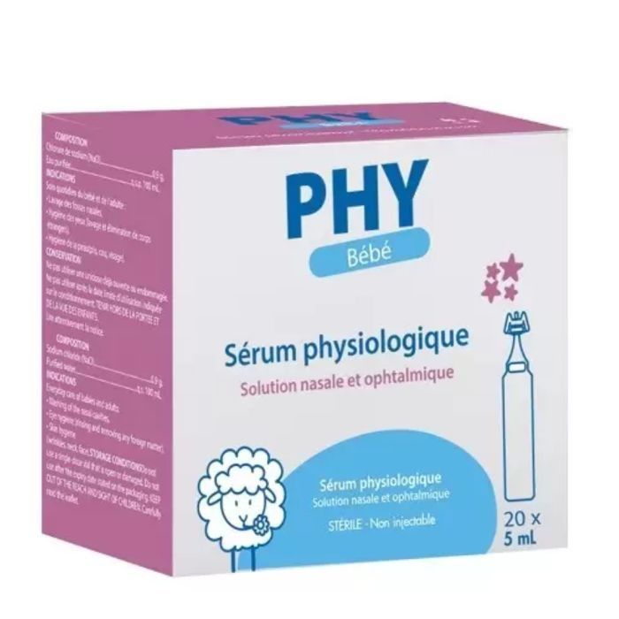 SERUM PHYSIOLOGIQUE 20*5ML
